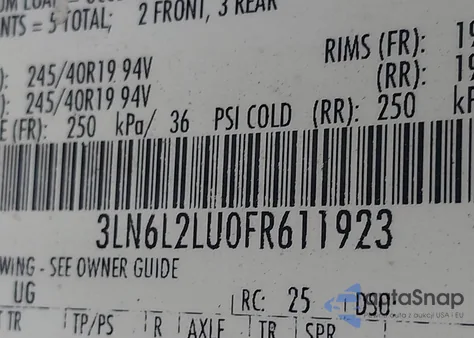 2015 Lincoln Mkz Hybrid from USA, damaged, VIN 3LN6L2LU0FR611923